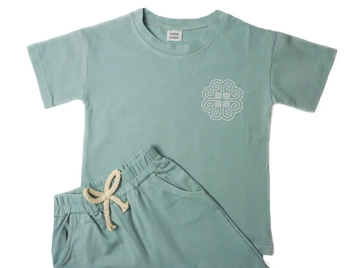 AQUA HMONG LOGO SHIRT SET