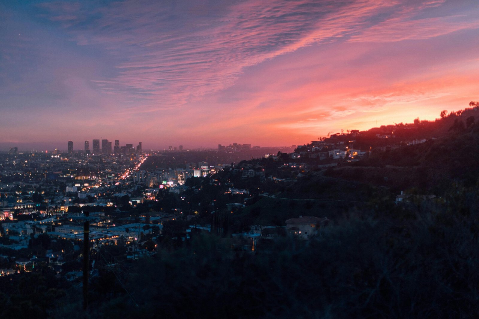 Image of city on hill