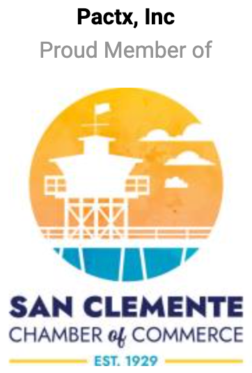 San Clemente Chamber of Commerce membership badge