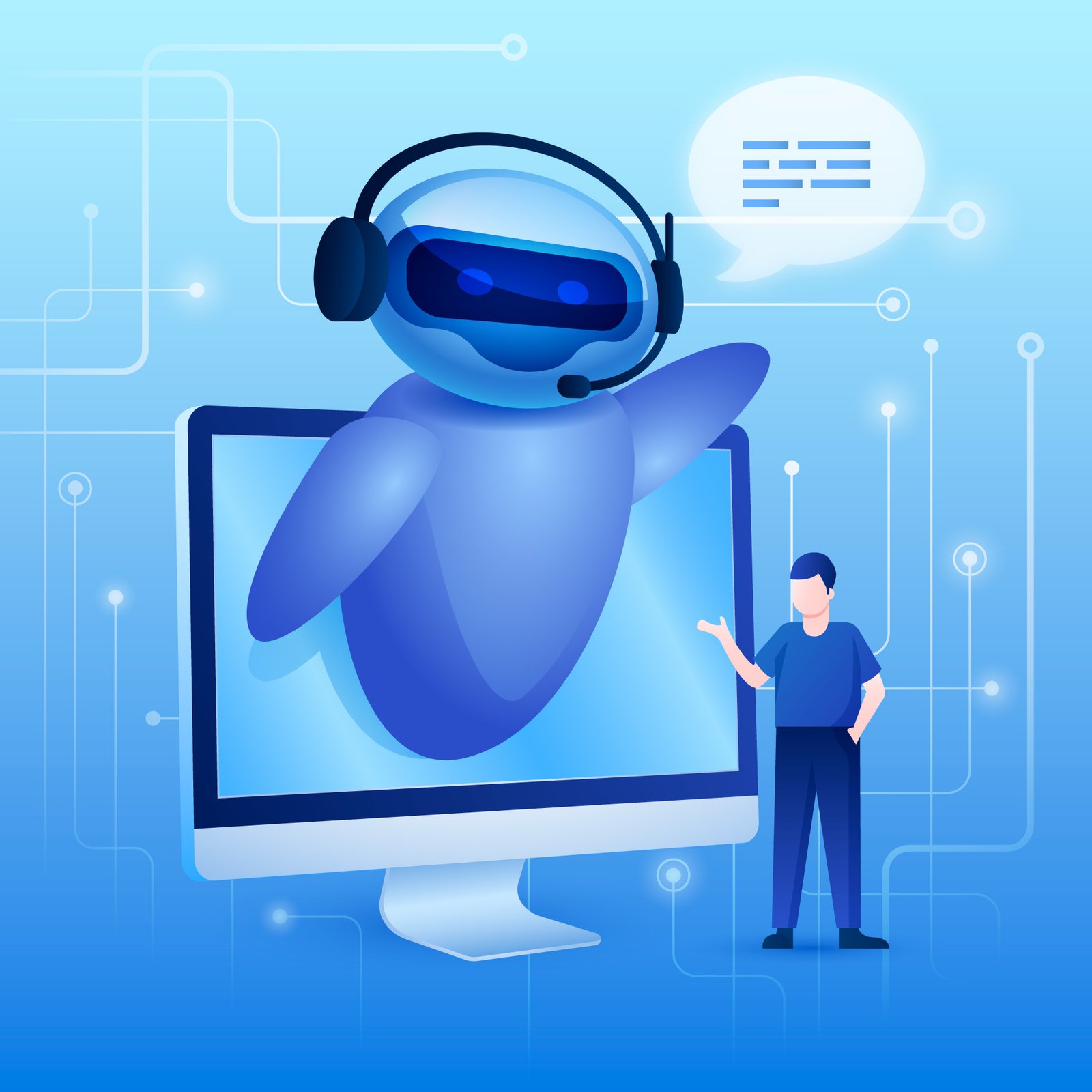 AI Virtual assistants and customer service