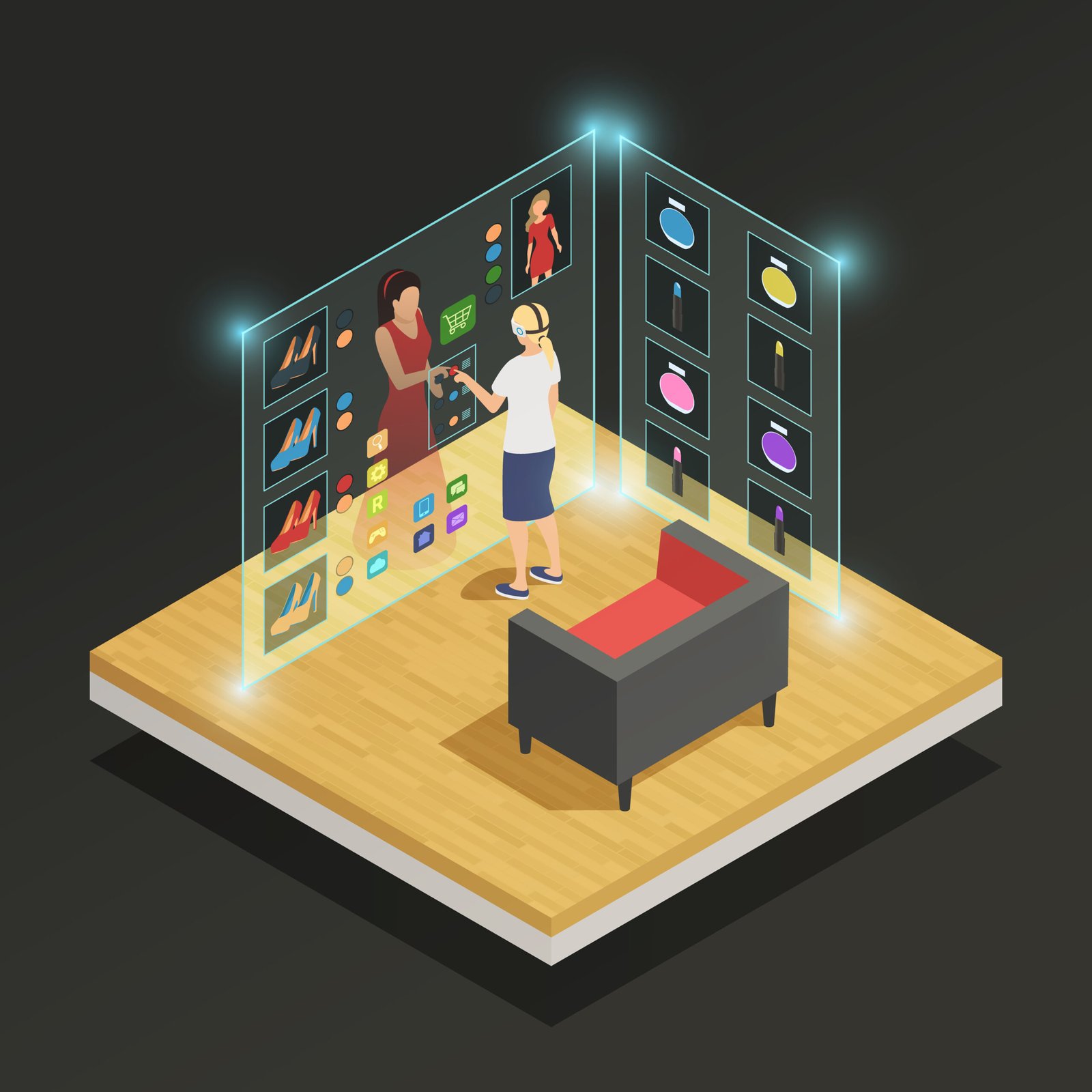 Virtual product demos and showrooms