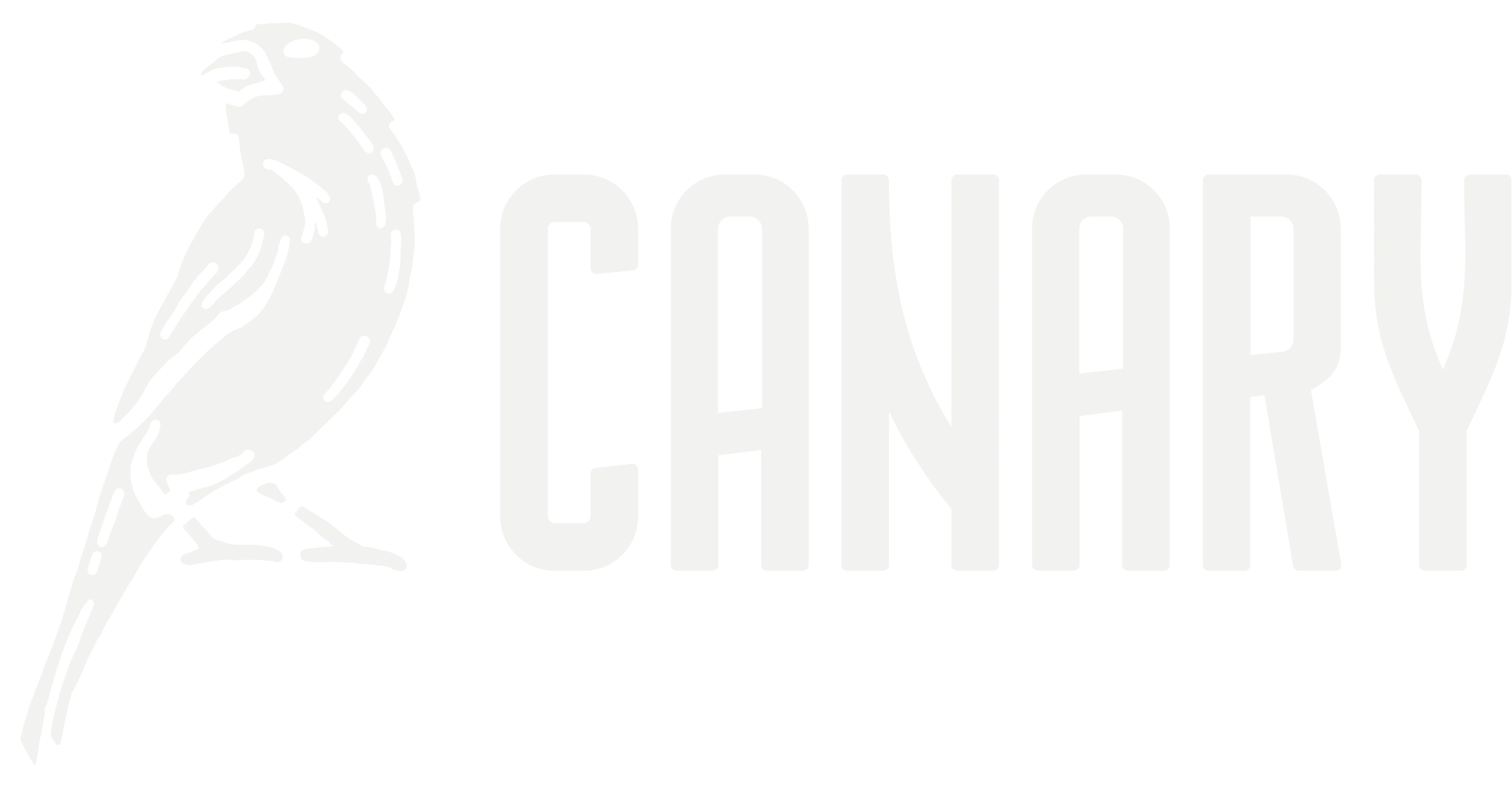 Canary Logo White